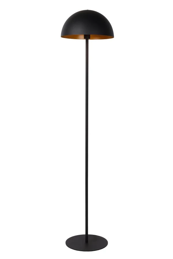 Lucide SIEMON - Lampadaire - Ø 35 cm - 1xE27 - Noir - UIT